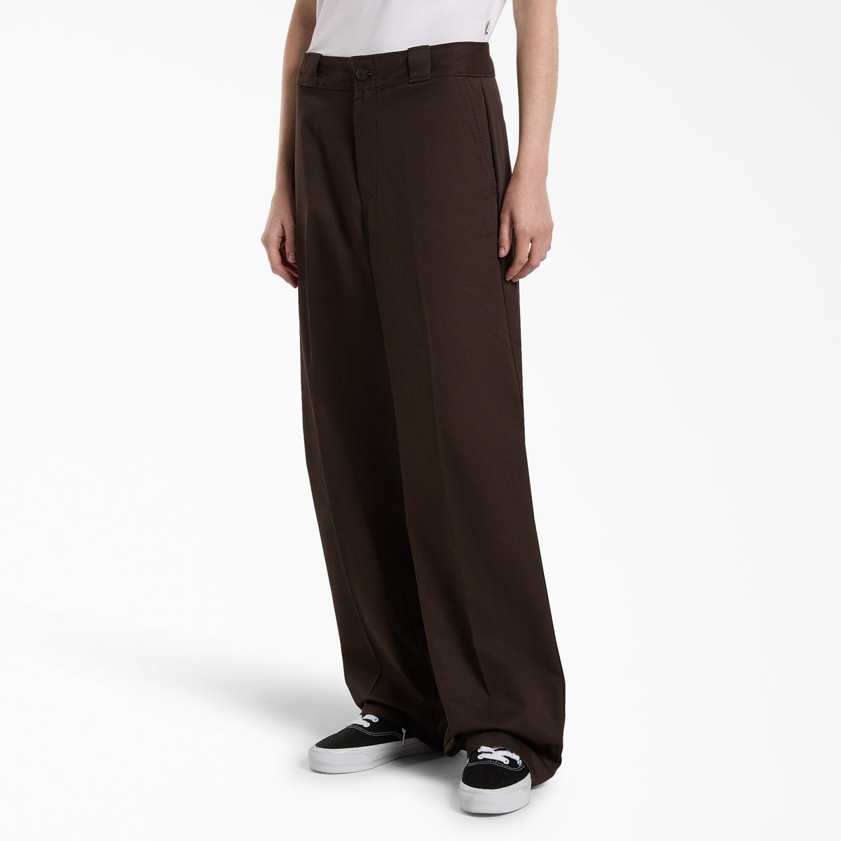 Women’s 247 Loose Fit Pants Dark Brown (0DB) - 3