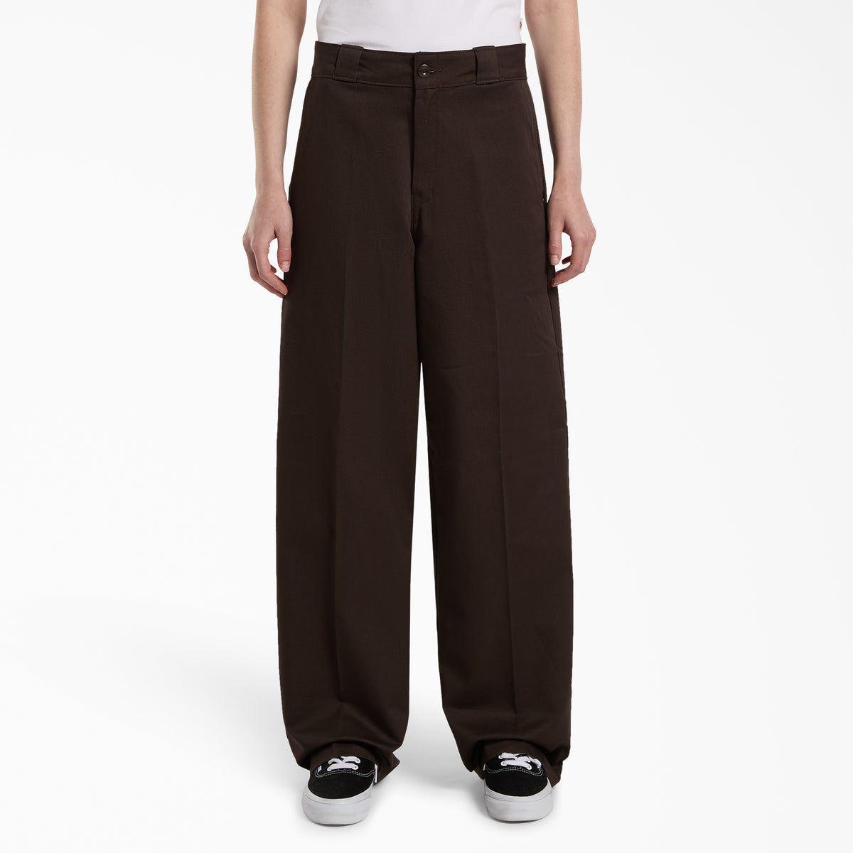 Women’s 247 Loose Fit Pants Dark Brown (0DB) - 1