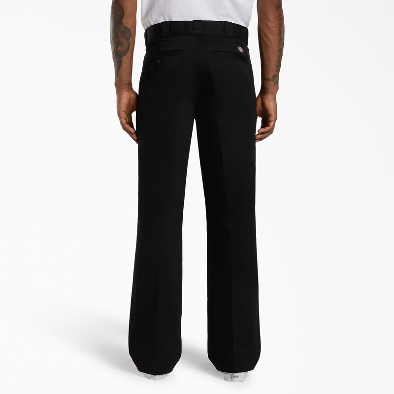dickies dress pants Skinny Fit Double Knee Work Men's, White / 34 / 32 tunnel belt loops show why this is a must Rent Dickies Flat Front Work