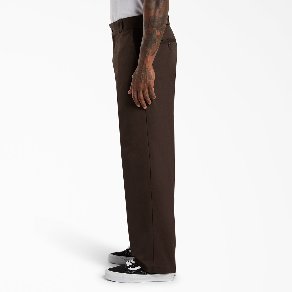 247 Loose Fit Pants Dark Brown (0DB) - 3