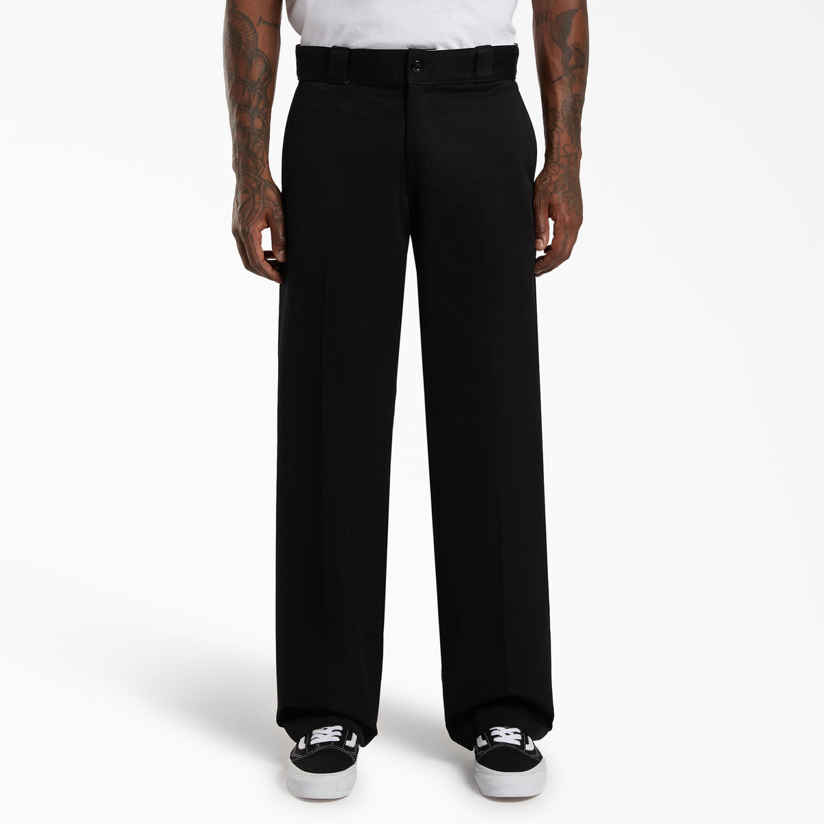 247 Loose Fit Pants Black (BLK) - 1