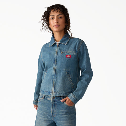 Women's Denim Painter Jacket | Dickies US