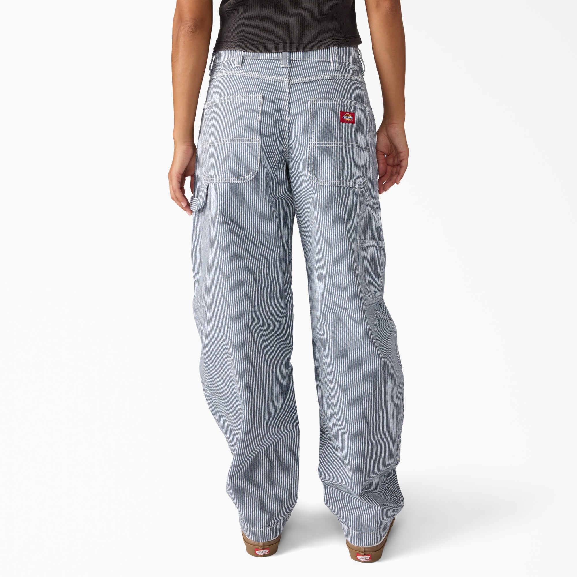 Women's Hickory Loose Straight Carpenter Pants | Dickies US