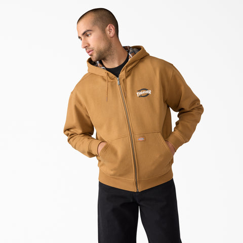 Dickies X Thrasher Zippered Hoodie | Dickies US