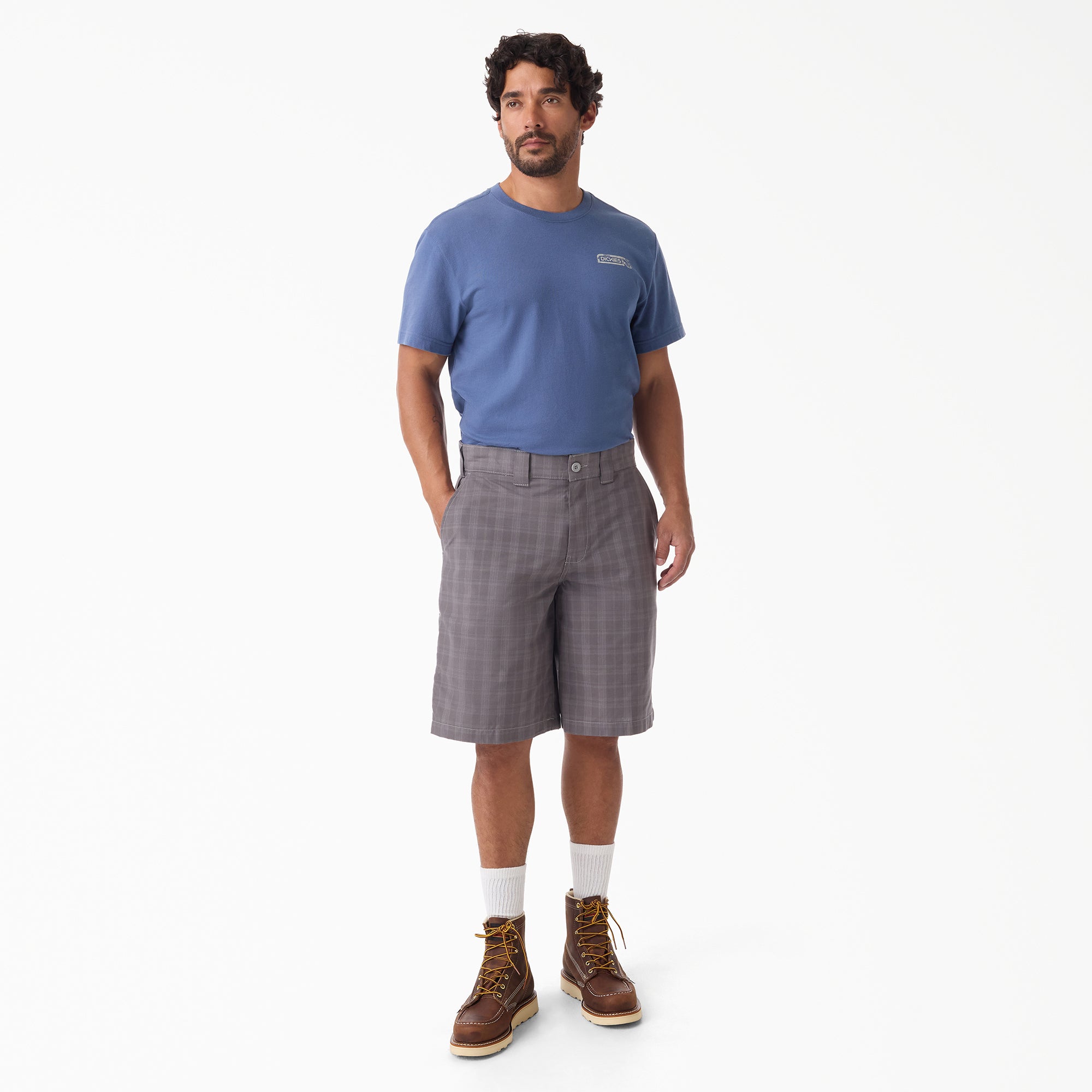 Plaid Work Shorts, 11