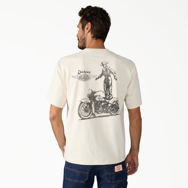 Dickies x Harley-Davidson® Vintage Wash Cowboy Graphic T-Shirt
