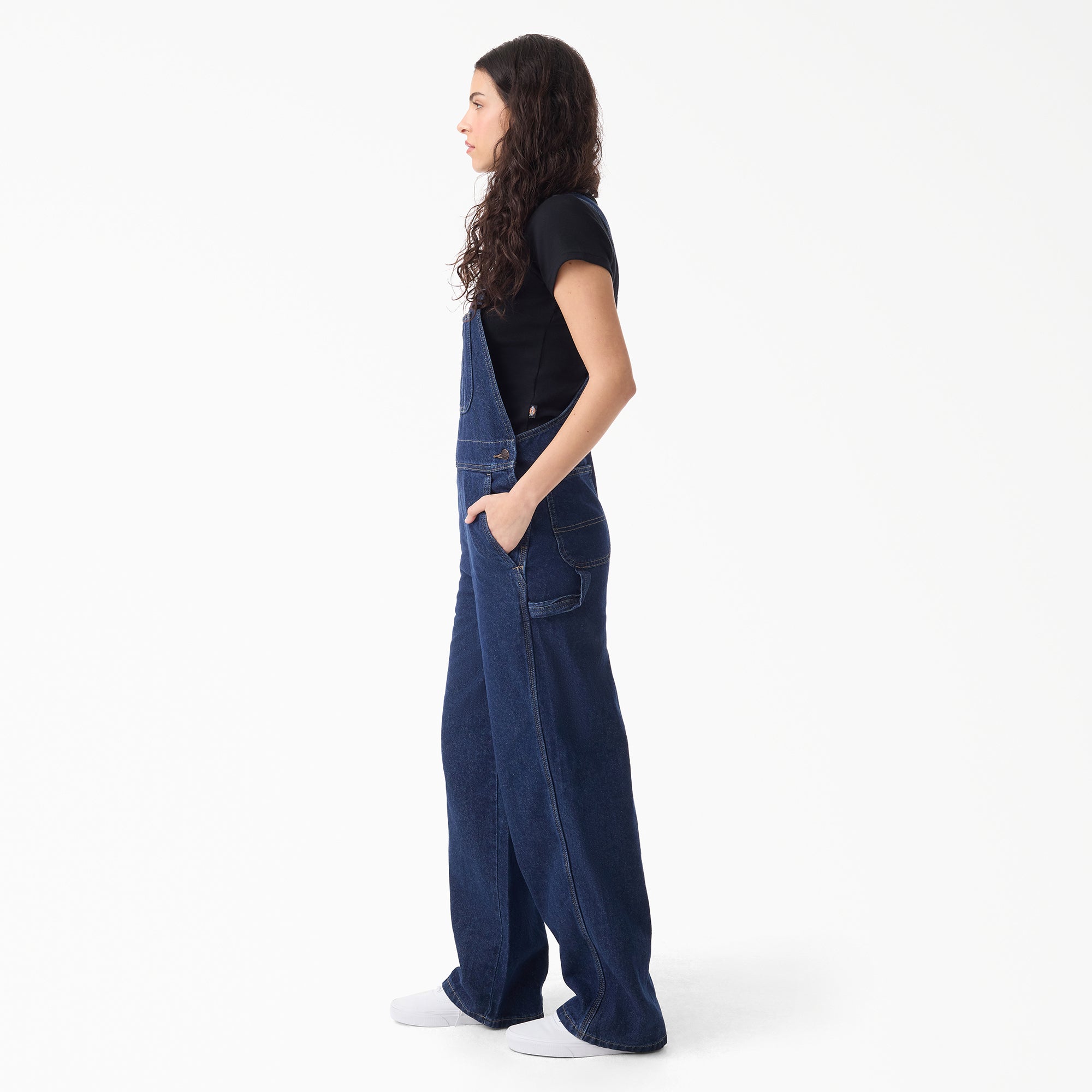 Women's Loose Denim Bib | Dickies US