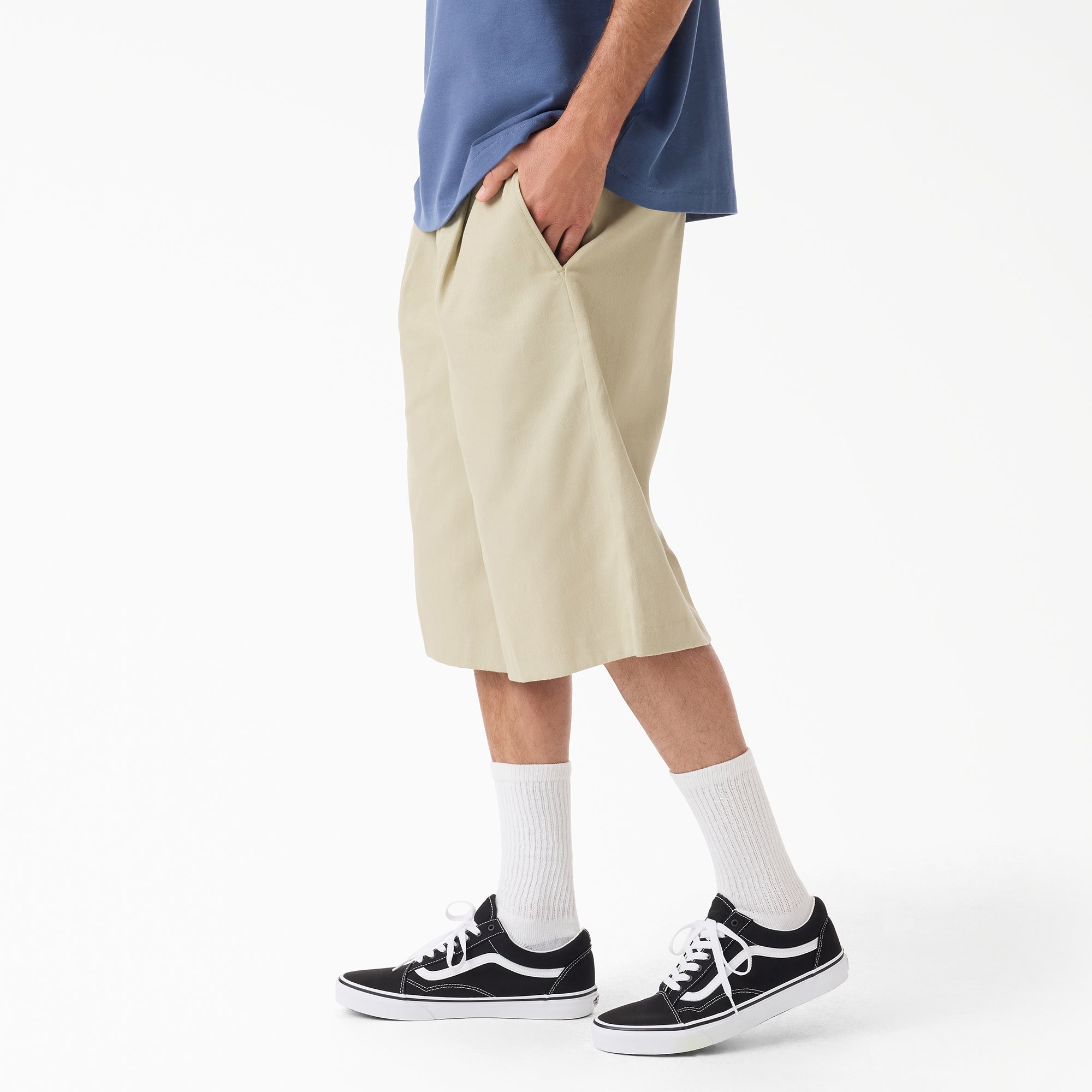 Hemp Twill Work Shorts, 13