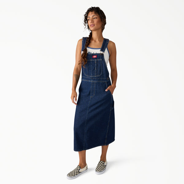 Women's Denim Bib Overall Dress Women's Denim Bib Overall Dress
