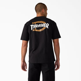 Dickies X Thrasher Graphic T-Shirt - Black (BLK) / S