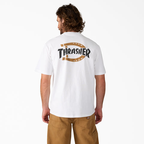  Thrasher コラボ シャツ Dickies X Thrasher Graphic T-Shirt | Dickies US