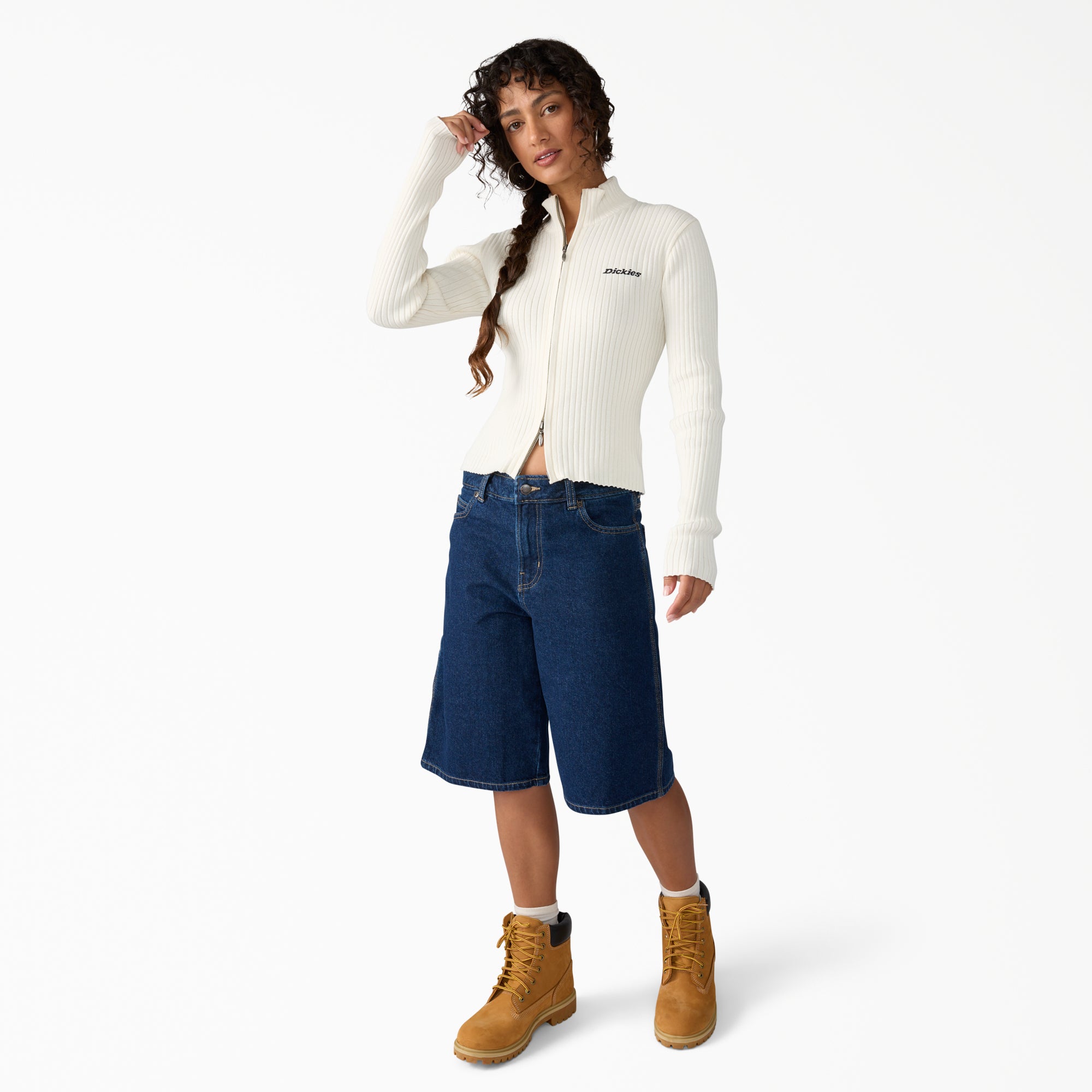 Women's 957 Loose Denim Shorts, 13