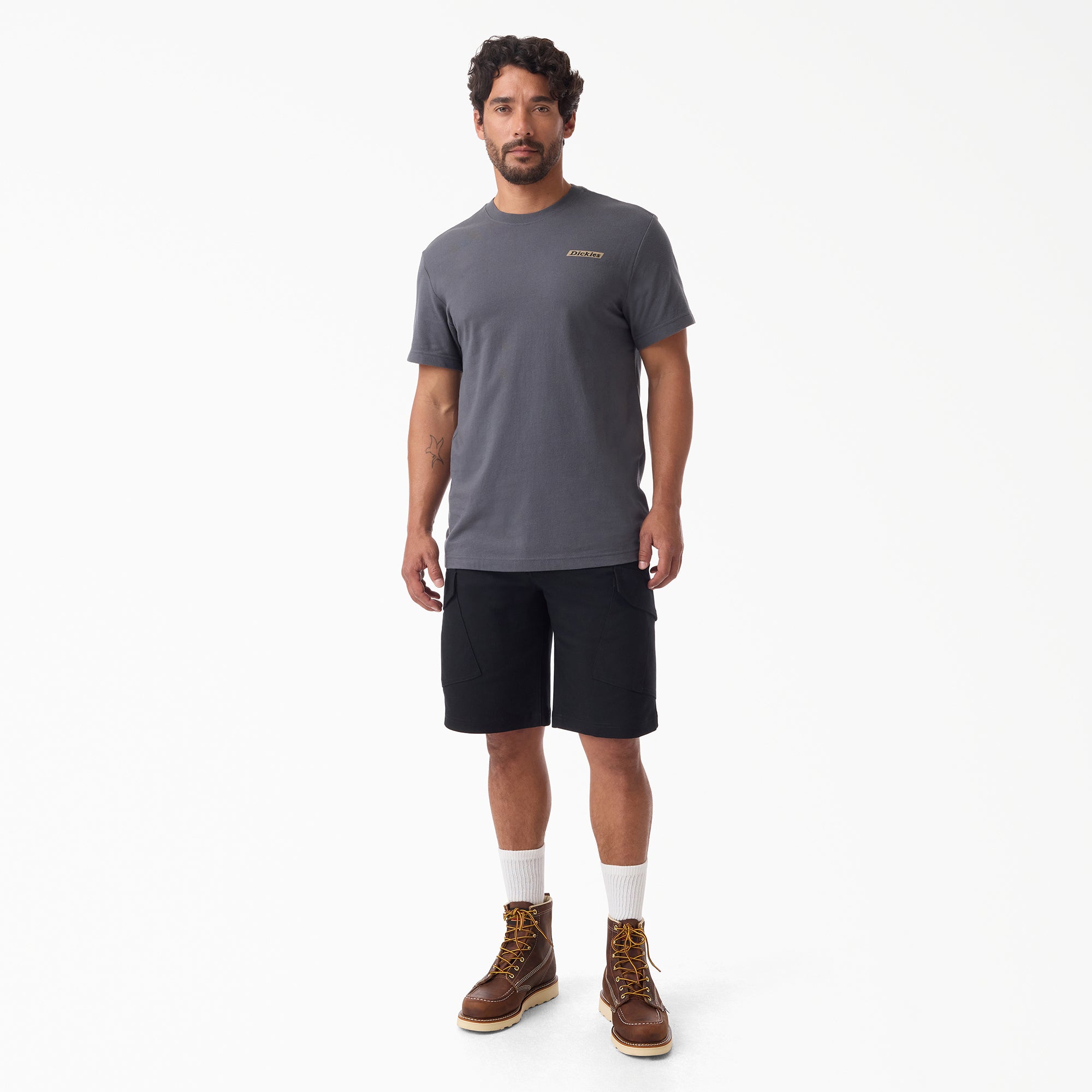 Tradebuilt Duck Canvas Cargo Shorts, 11