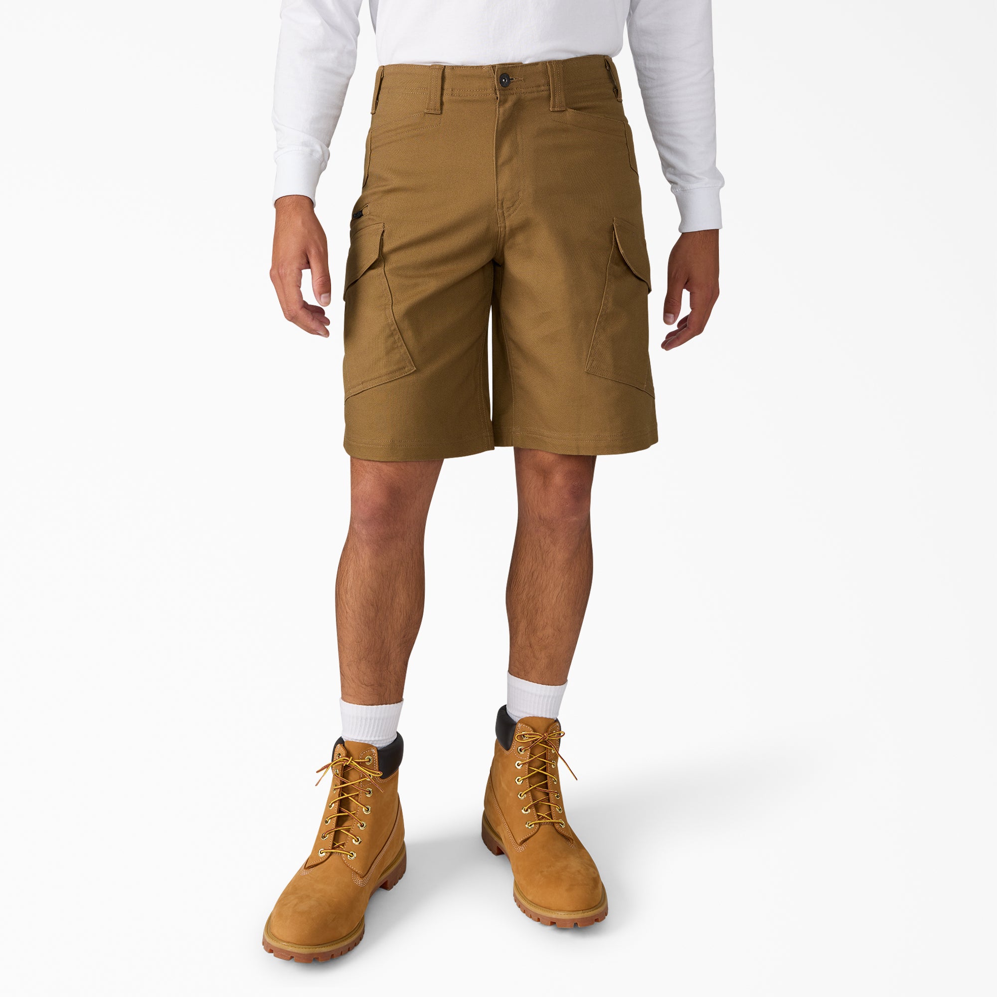 Tradebuilt Duck Canvas Cargo Shorts, 11