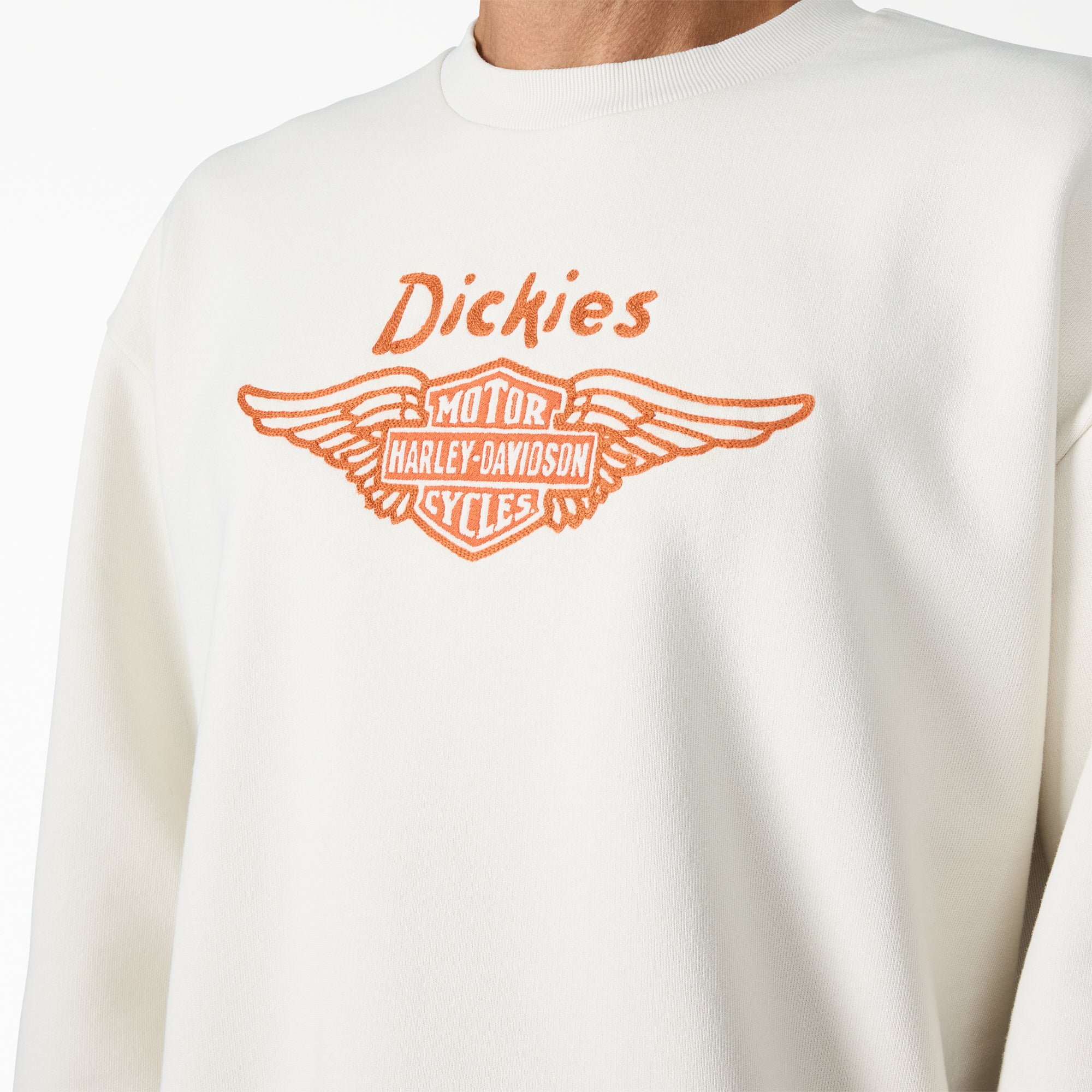 Dickies x Harley-Davidson® Boxy Fit Embroidered Crewneck