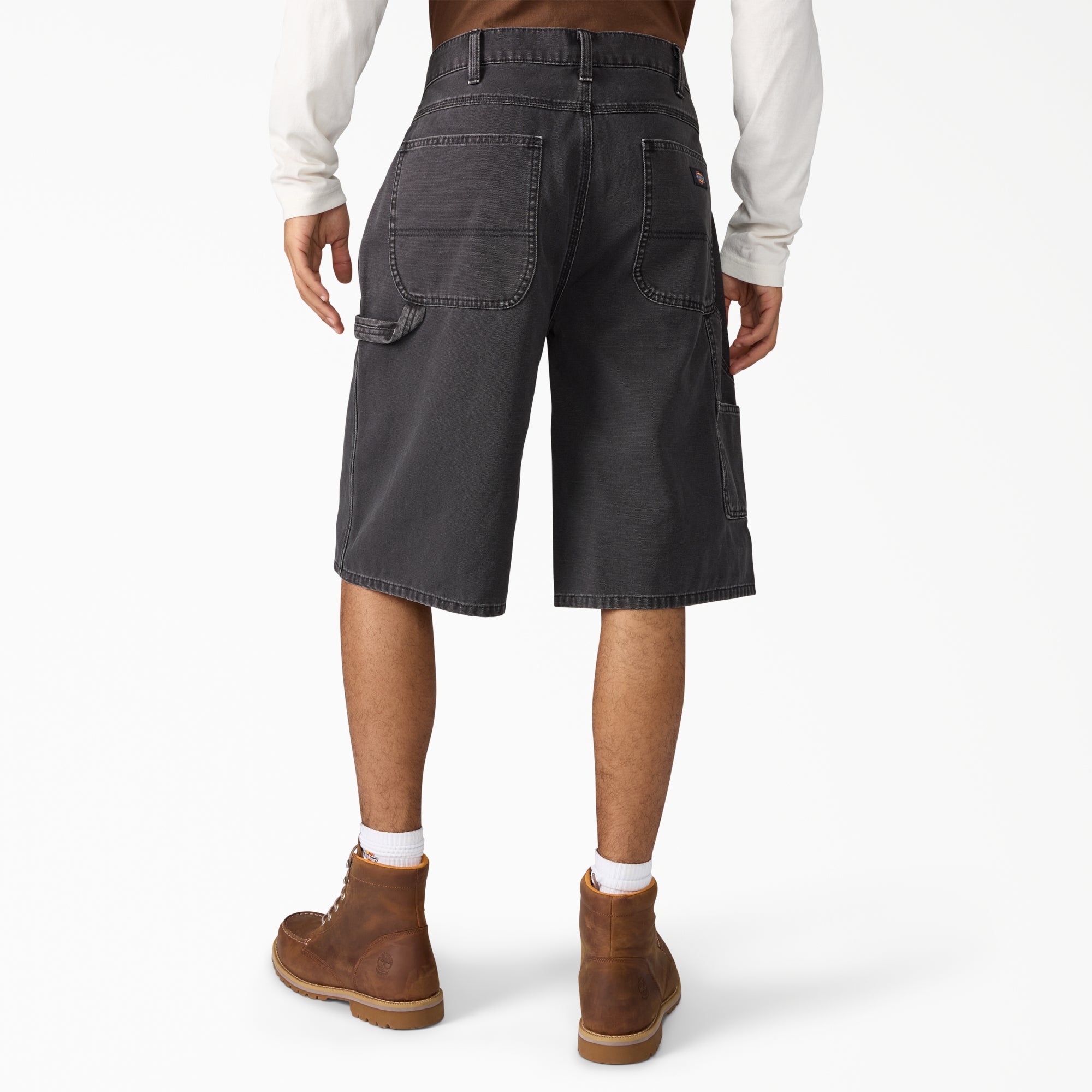 パンツ CTC STORE LIGHT DUCK SHORTS Worn In Relaxed Carpenter Duck Shorts, 13