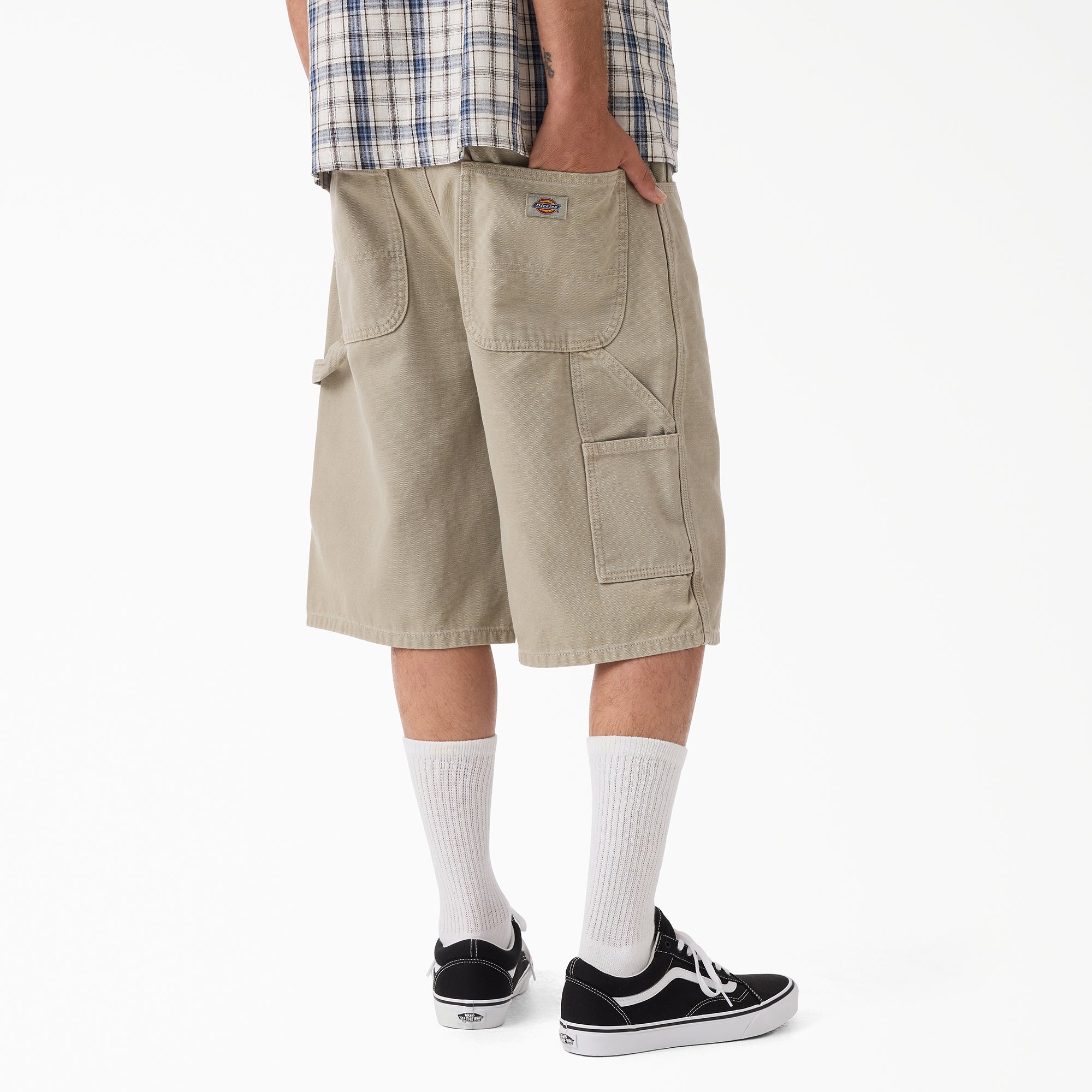 Worn In Relaxed Carpenter Duck Shorts, 13