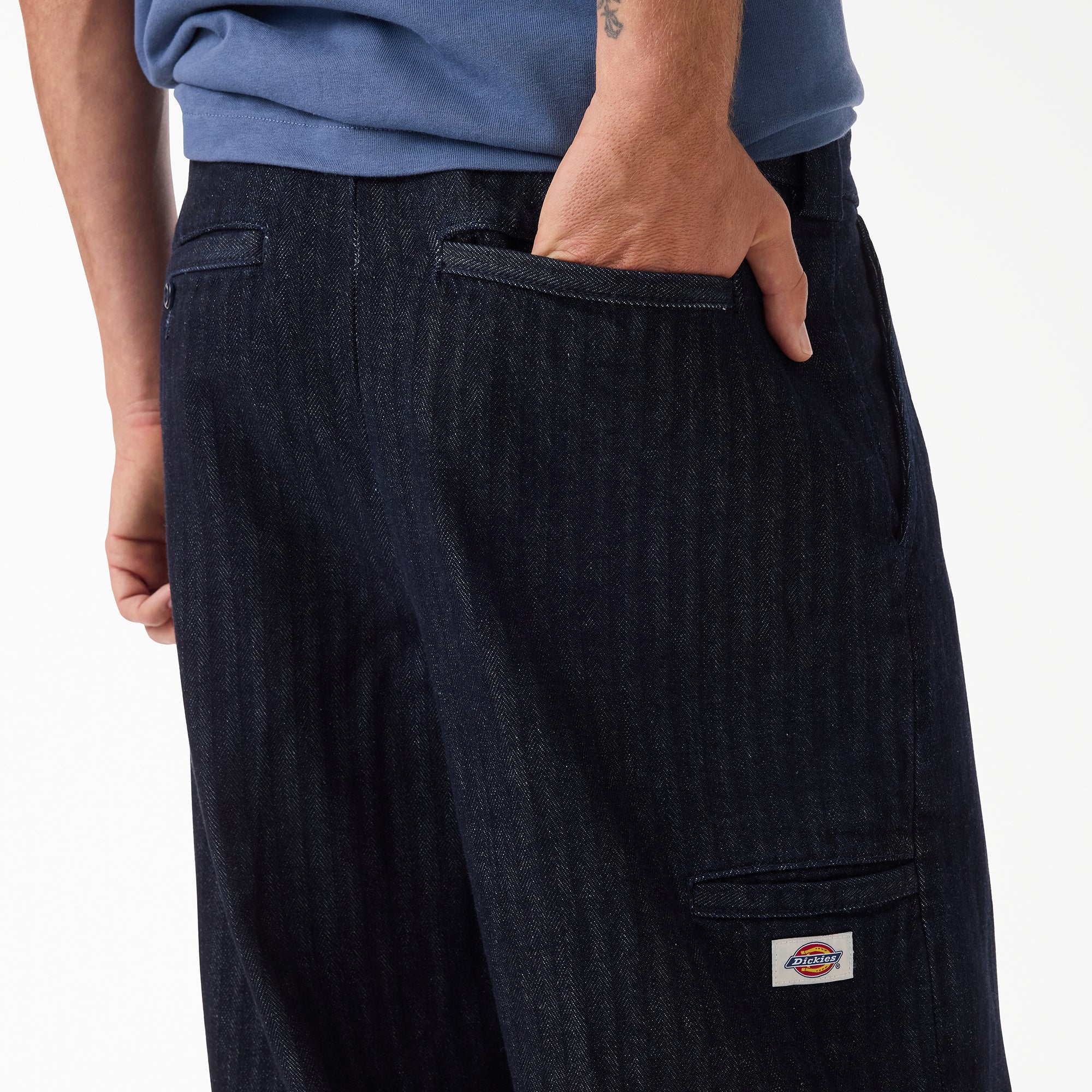 Selvedge Herringbone Denim Work Pants | Dickies US