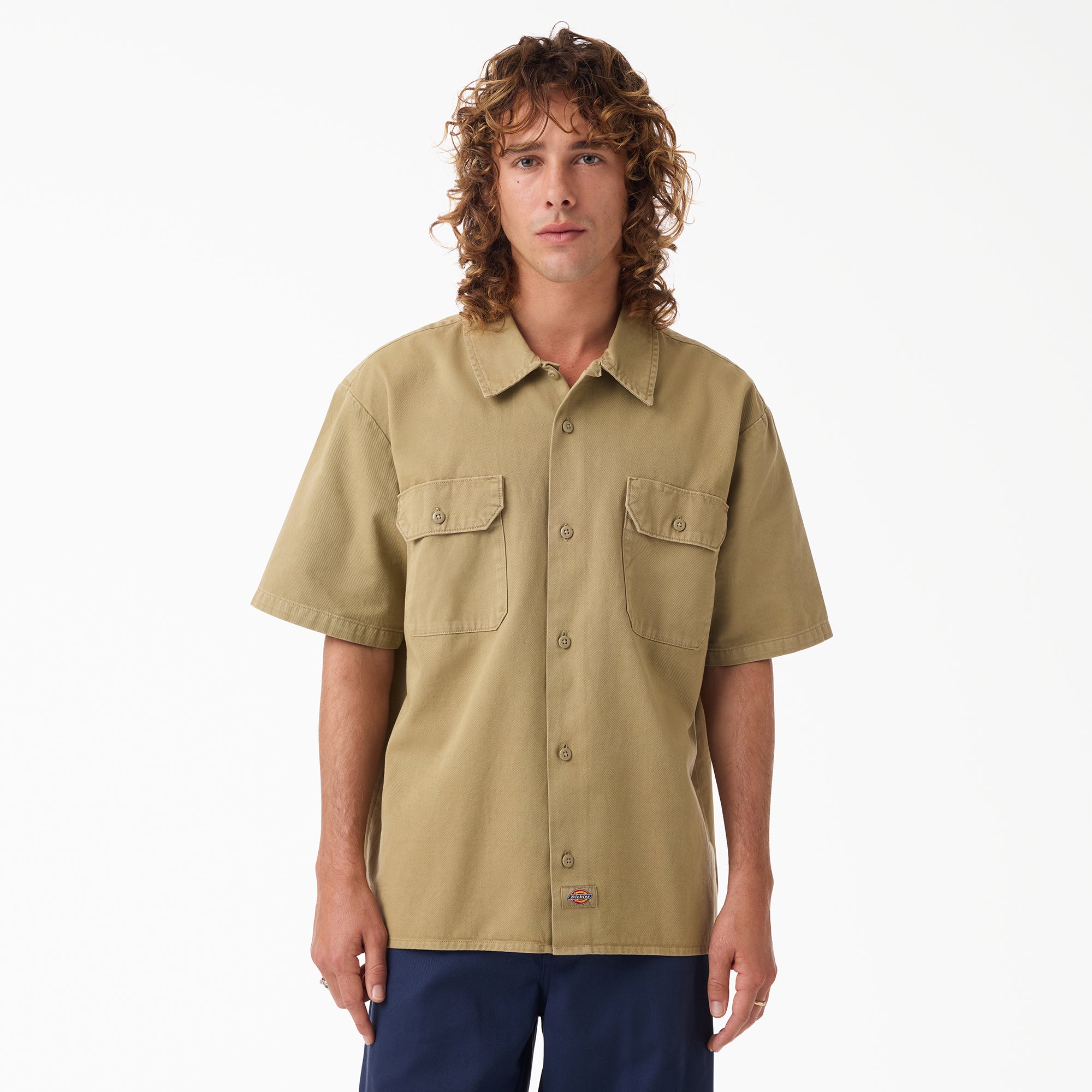 Worn In Solid Work Shirt | Dickies US