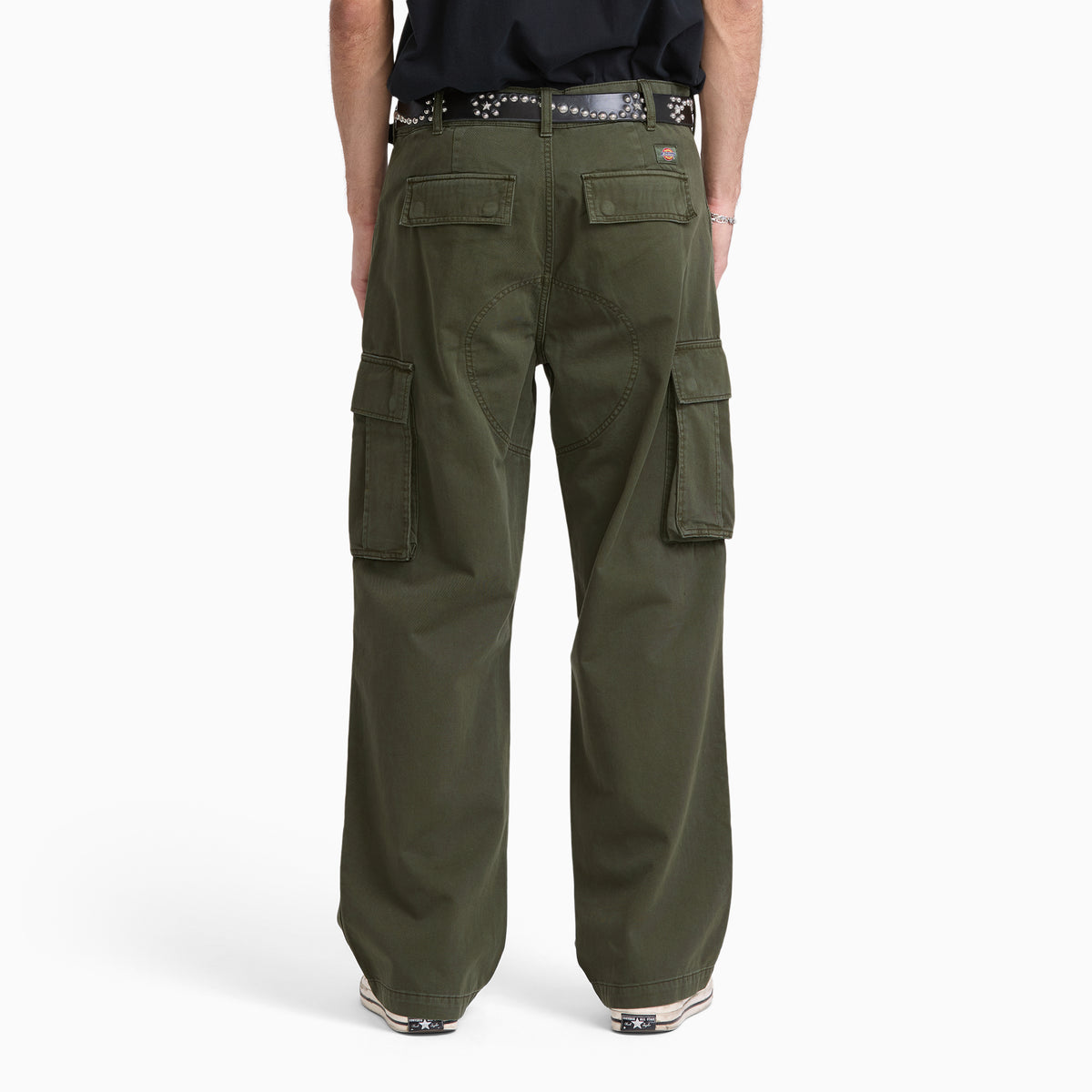 247 Loose Straight Garment Dyed Cargo Pants DEEP DEPTHS (L95) - 2