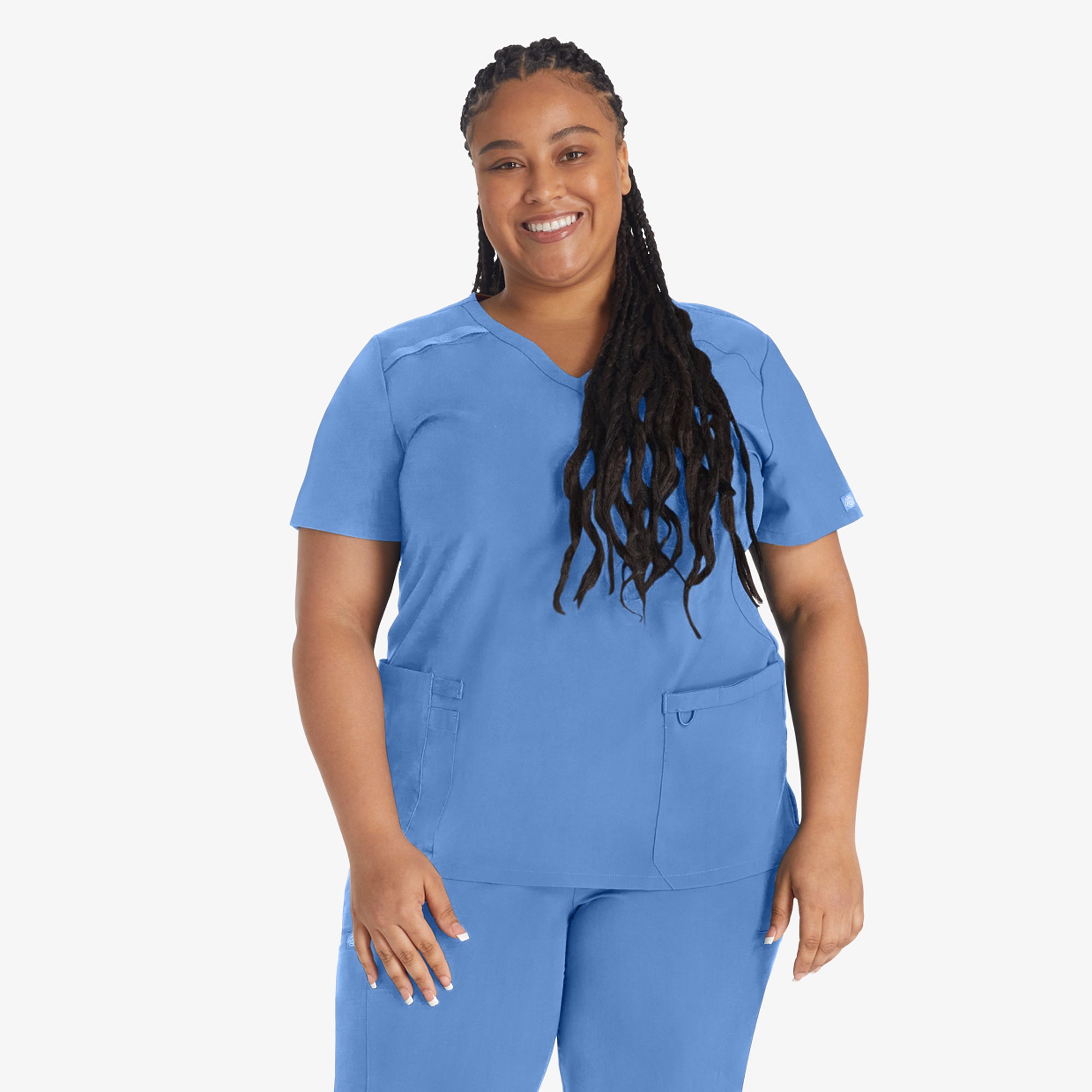 Women's EDS Essentials Mock Wrap Scrub Top | Dickies US
