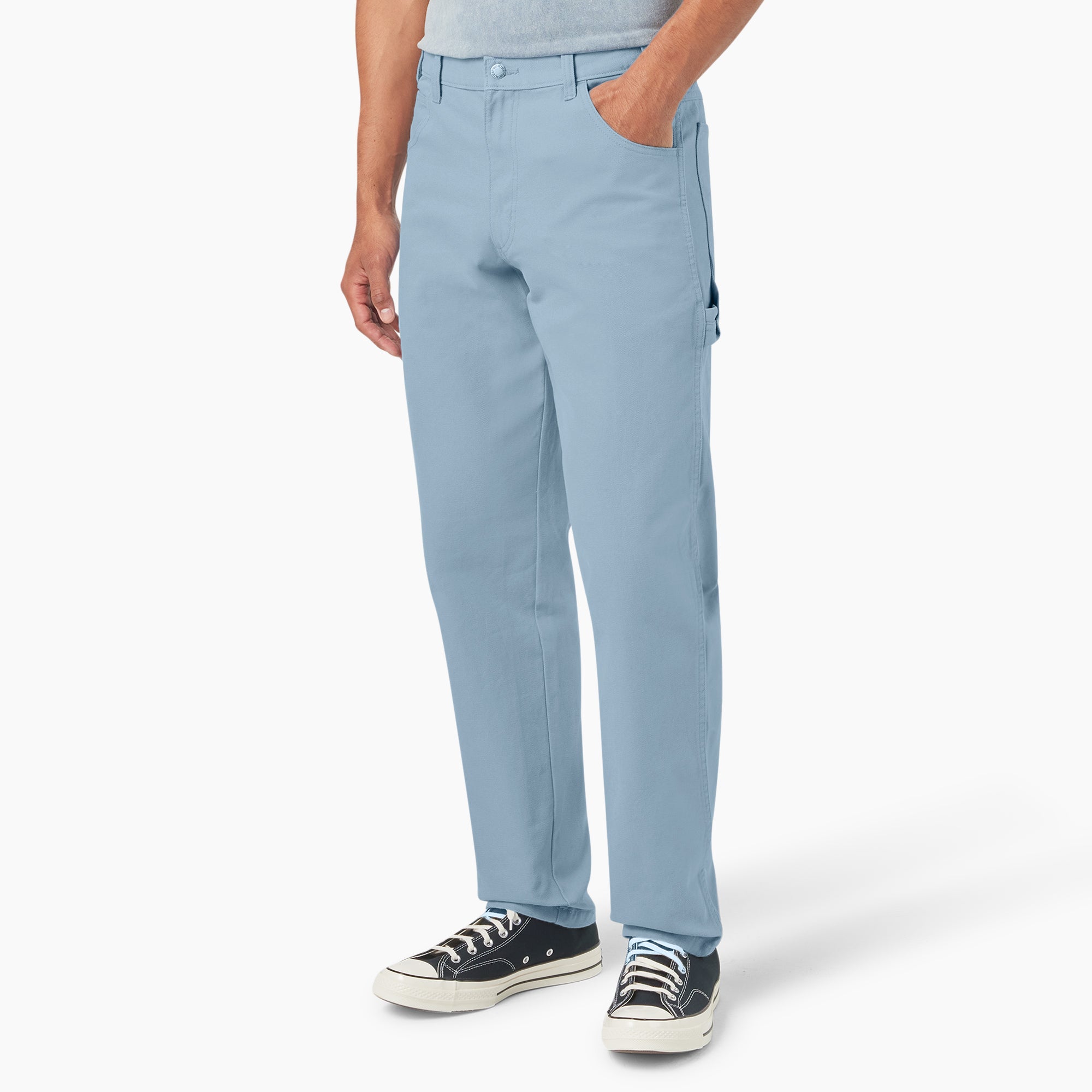 Relaxed Fit Stonewashed Duck Carpenter Pants | Dickies US