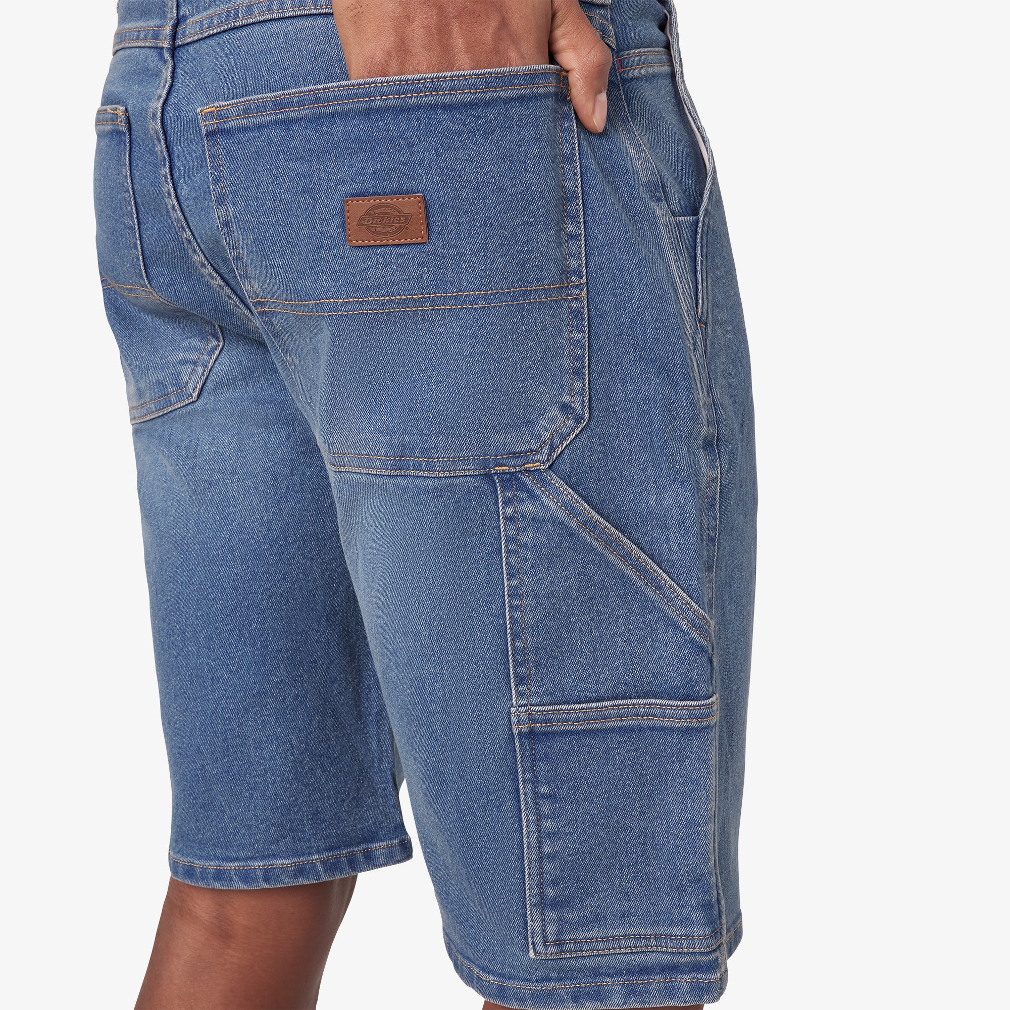 Denim Utility Shorts, 11