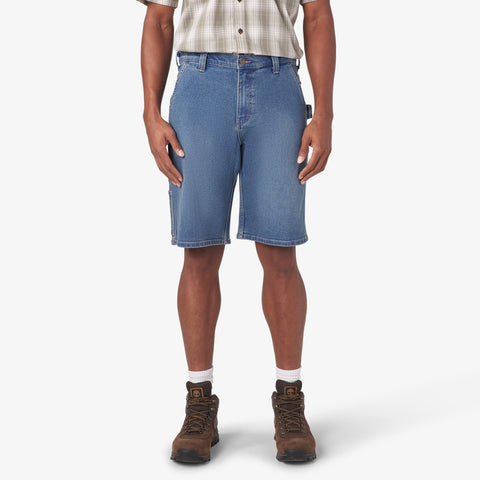 Denim Utility Shorts, 11