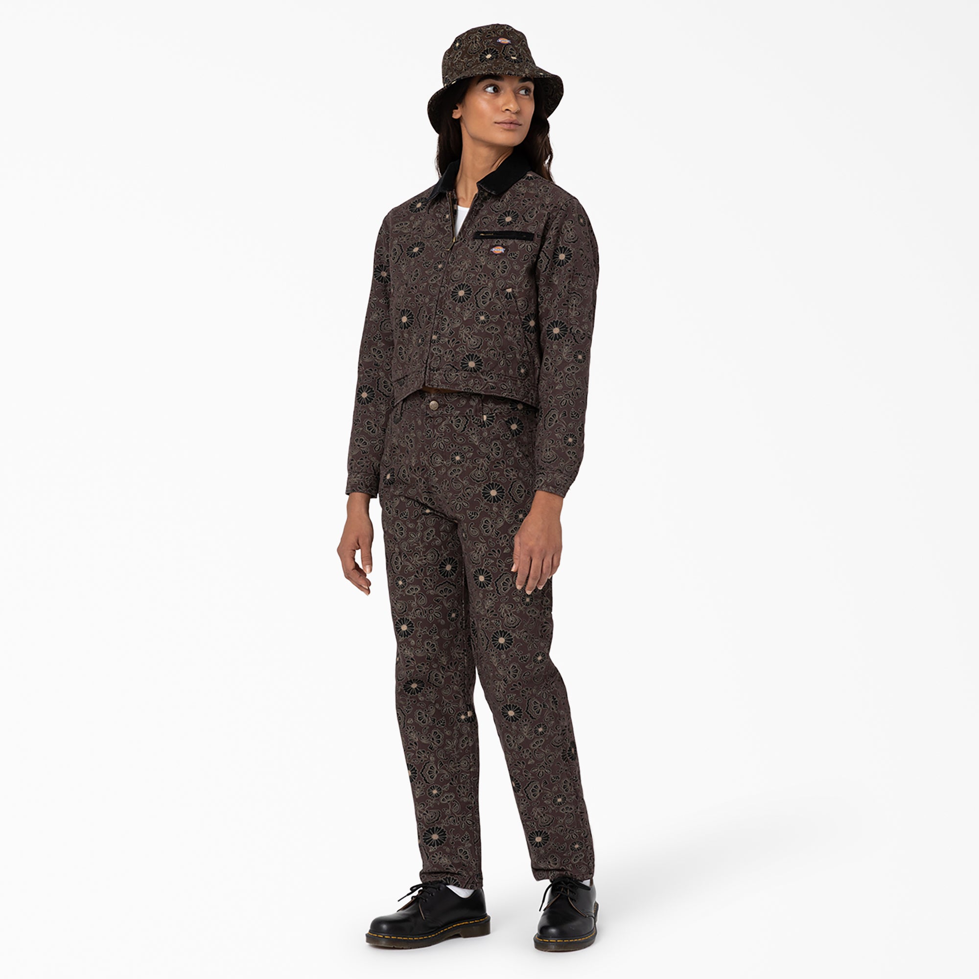 Dickies - dickies ✖️the flower shop Women's Ellis Floral Duck Canvas Jacket | Dickies US