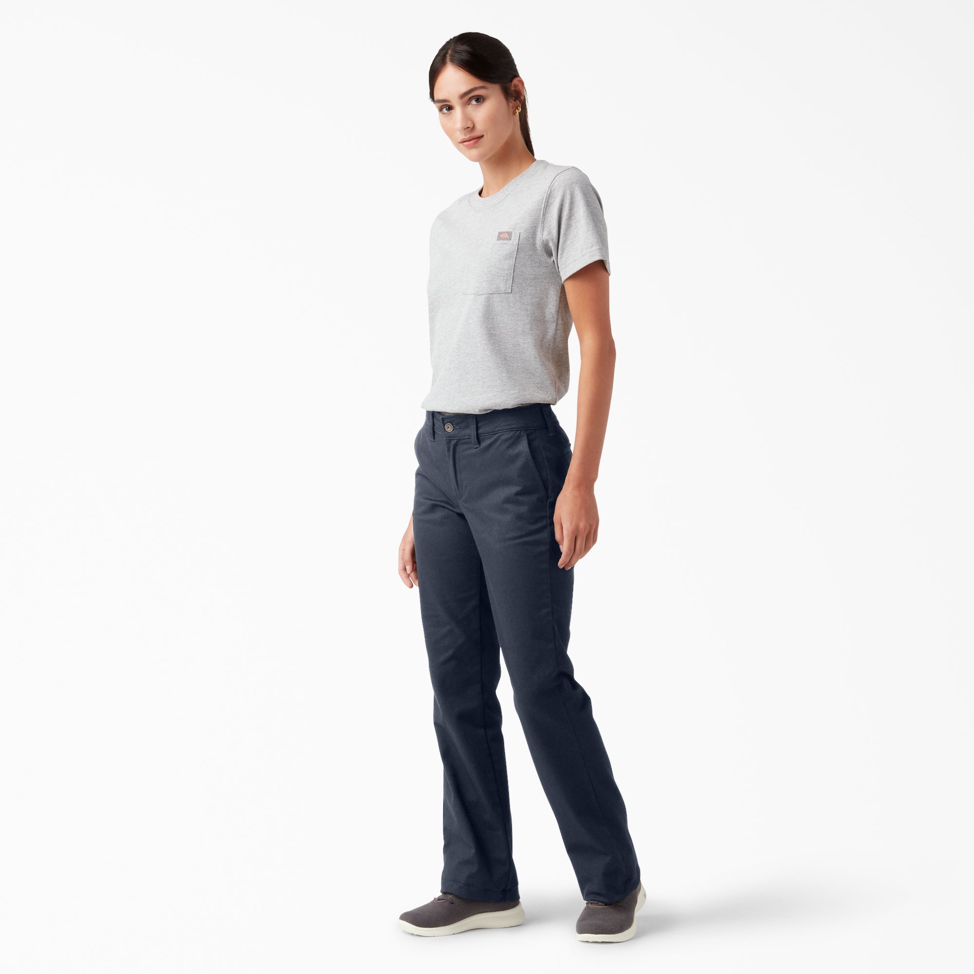 Women's Slim Fit Bootcut Pants | Dickies US Women's Slim Fit Bootcut Pants | Dickies US