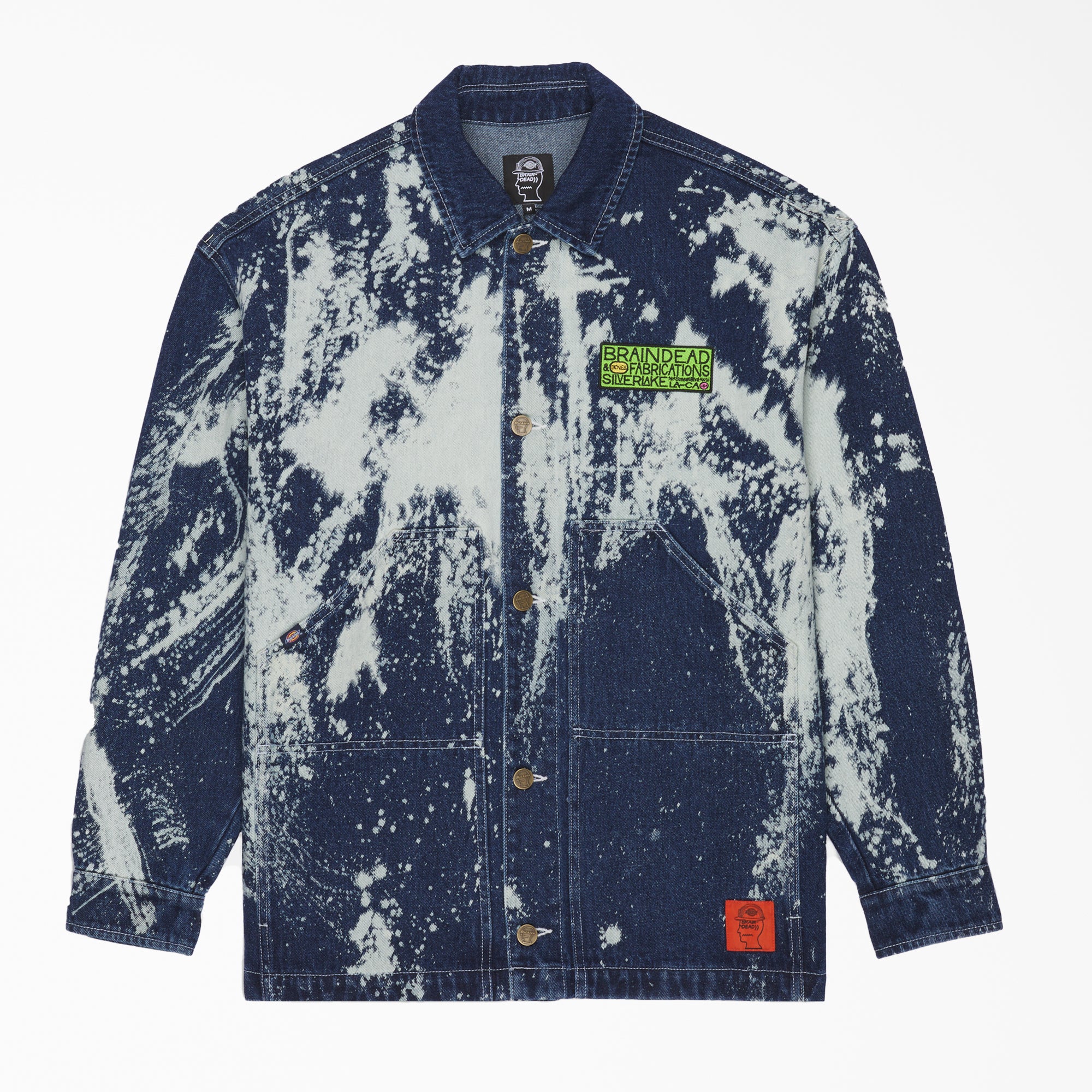 Brain Dead Bleached Denim Jacket | Dickies US