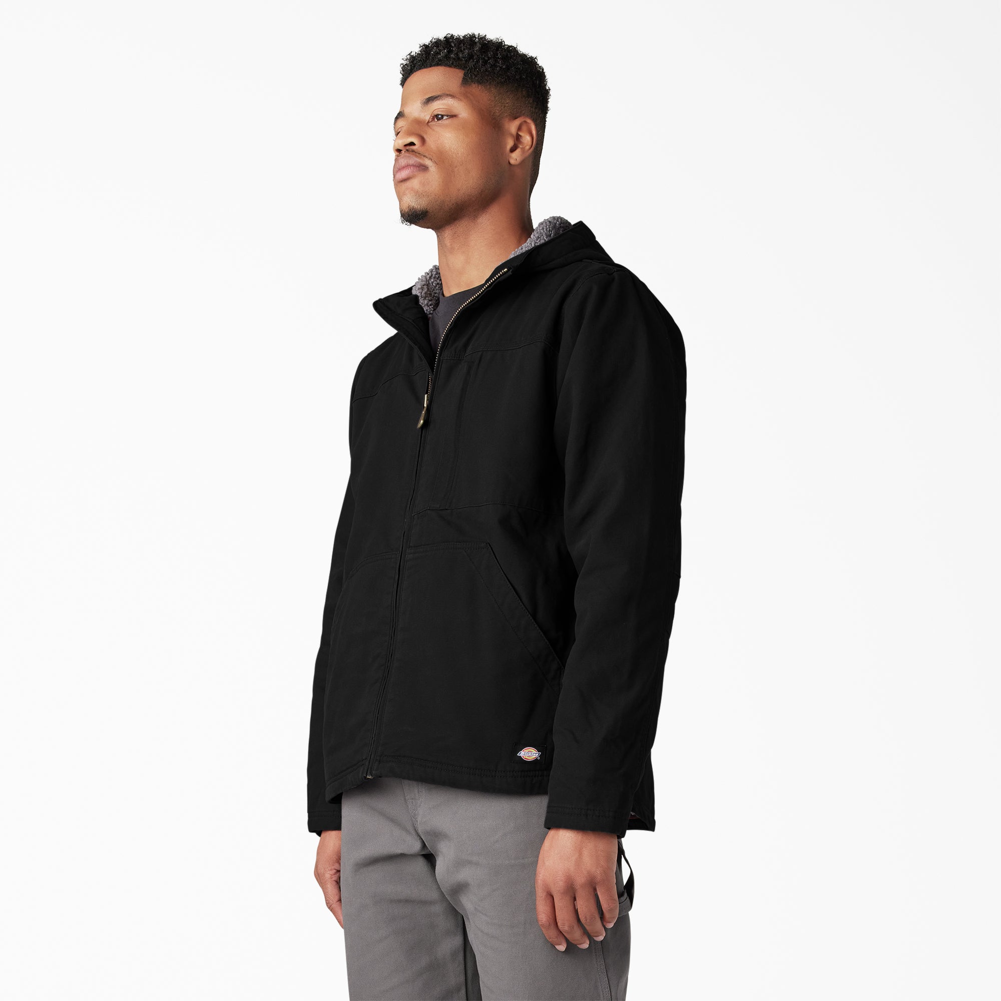Duck Canvas High Pile Fleece Lined Jacket | Dickies US