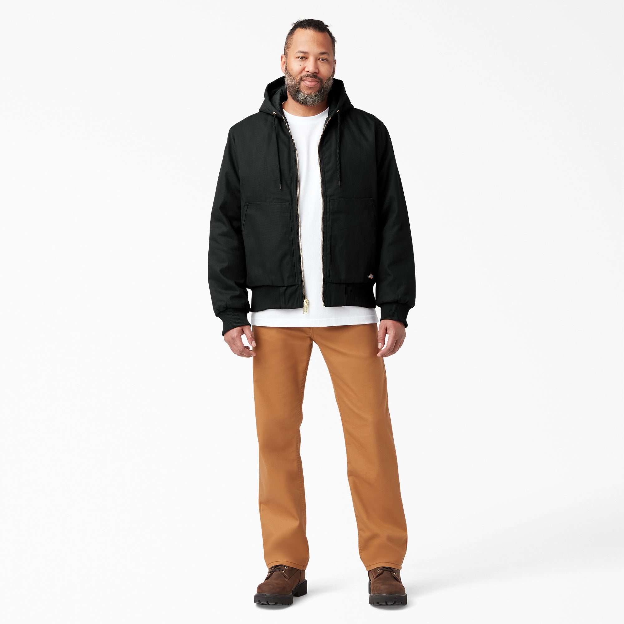 Rigid Duck Hooded Jacket | Dickies US