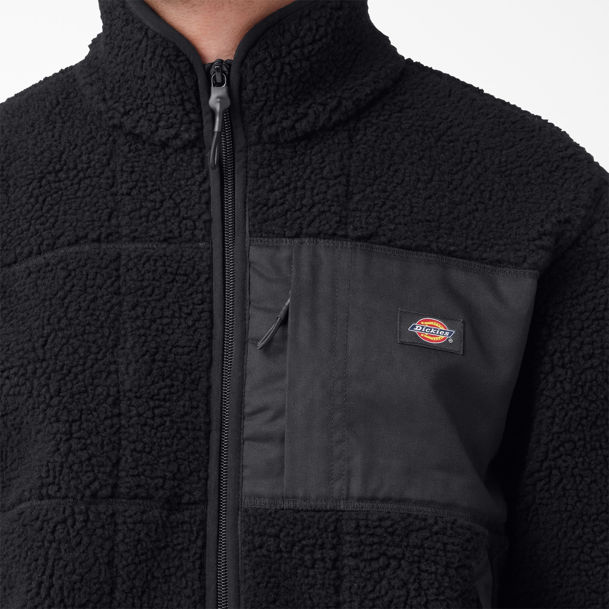 Red Chute Fleece Jacket | Dickies US