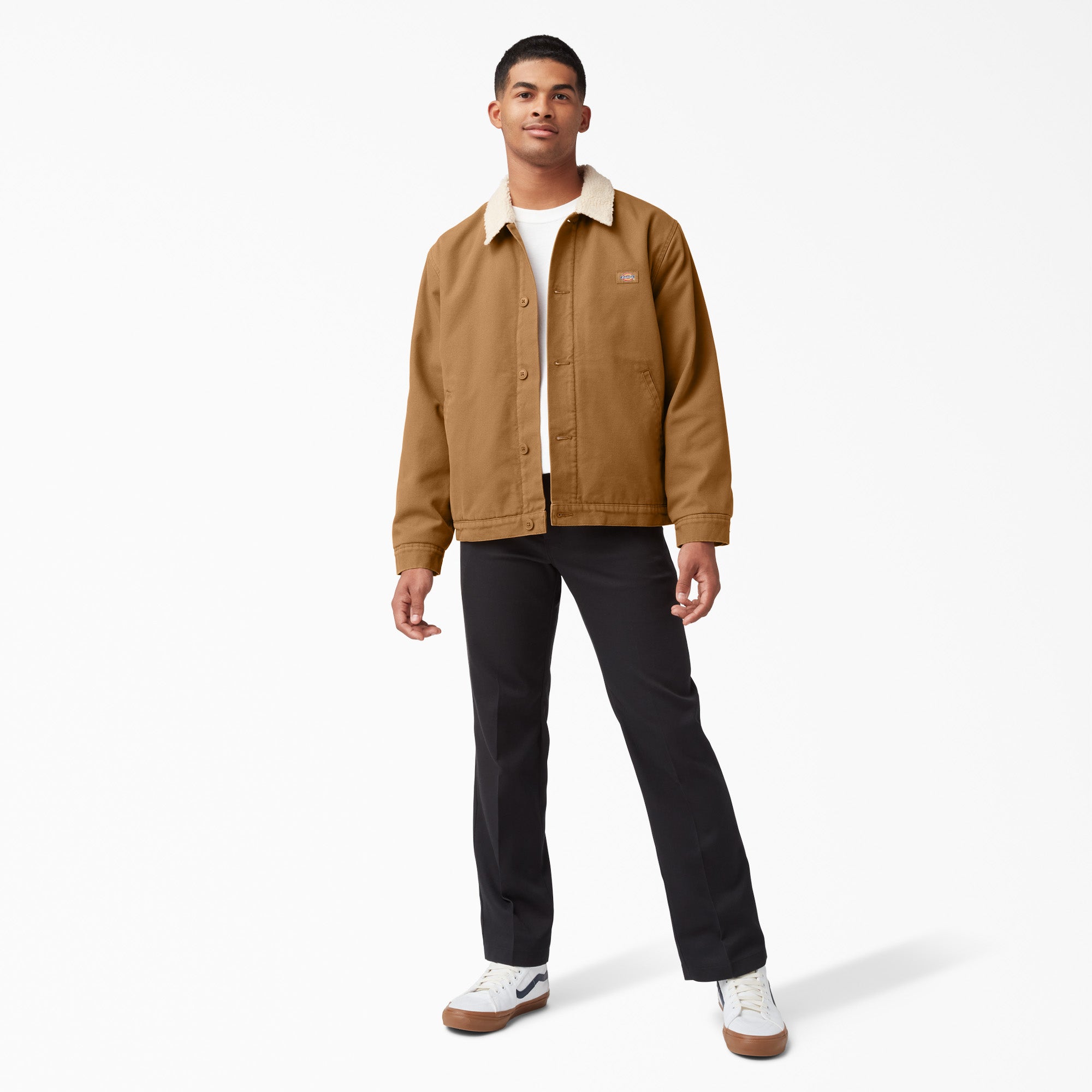 Duck Canvas High Pile Fleece Jacket | Dickies US