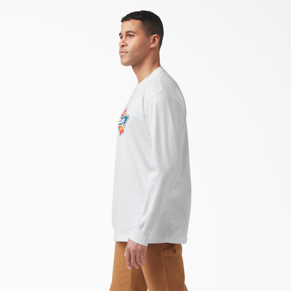 Tri-Color Logo Graphic Long Sleeve T-Shirt | Dickies US