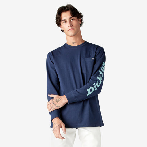Logo Graphic Long Sleeve Pocket T-Shirt | Dickies CA
