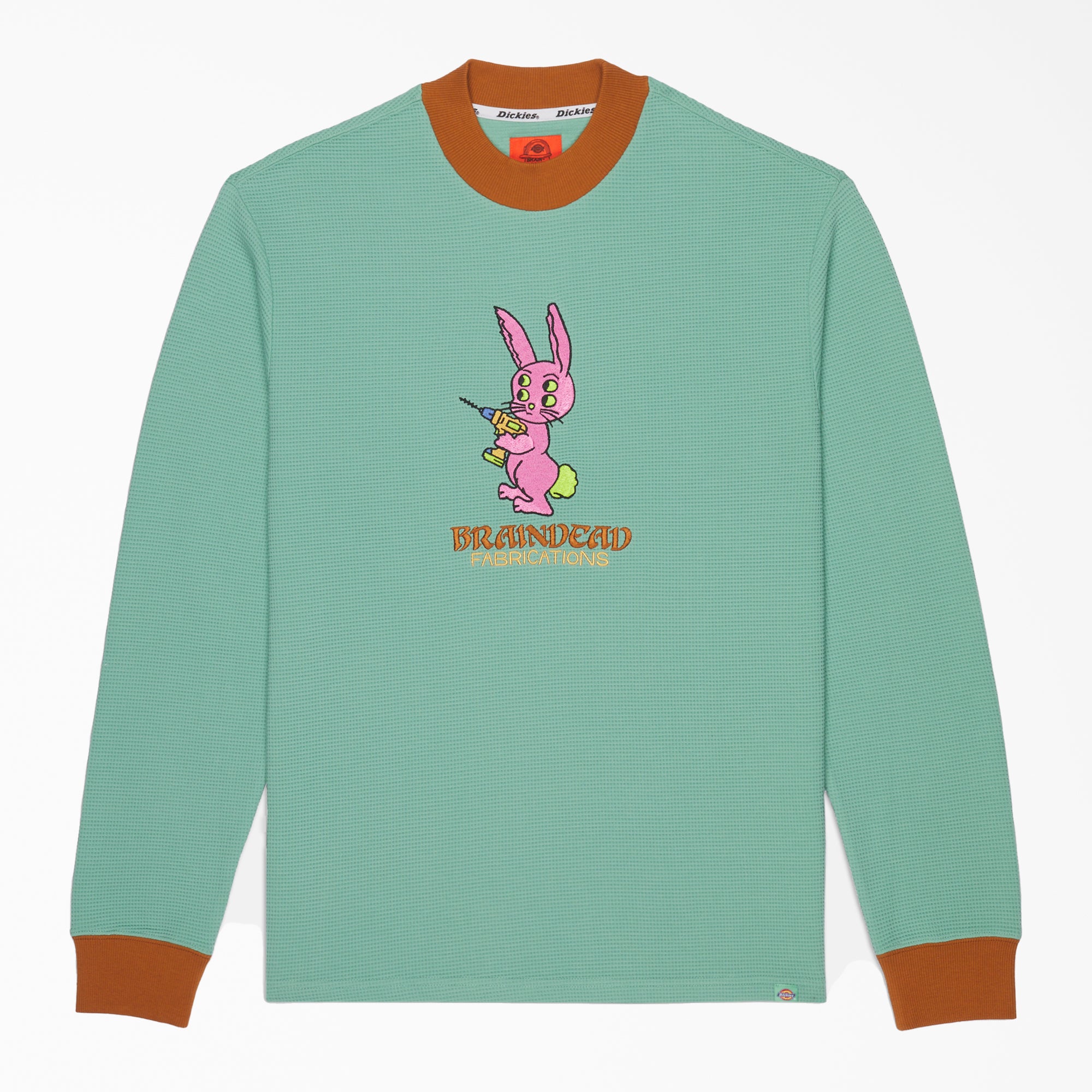Brain Dead Embroidered Waffle Knit Sweater | Dickies US