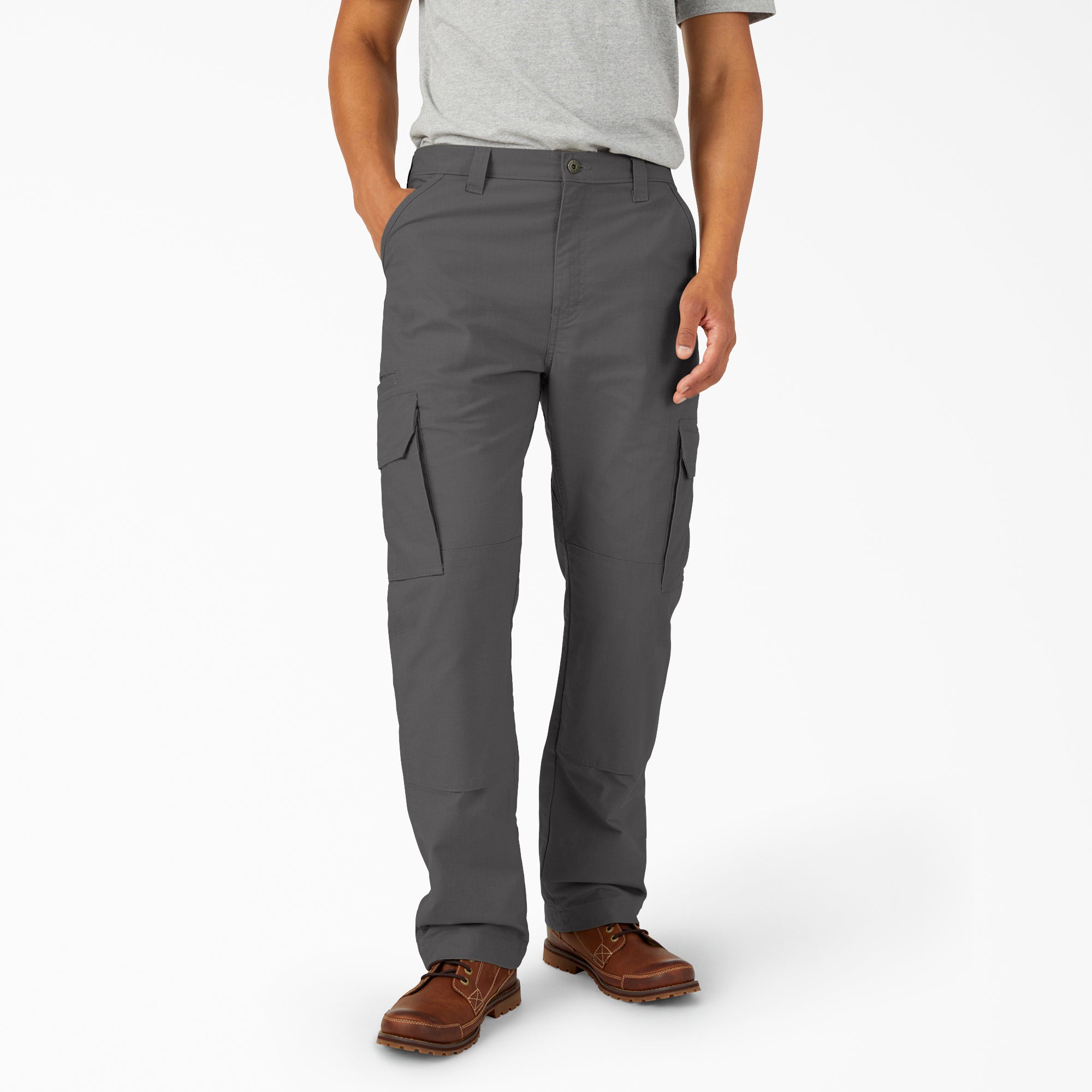 DEPENDOLL DD ZIP CARGO PANTS GRAY UNISEX ITEM