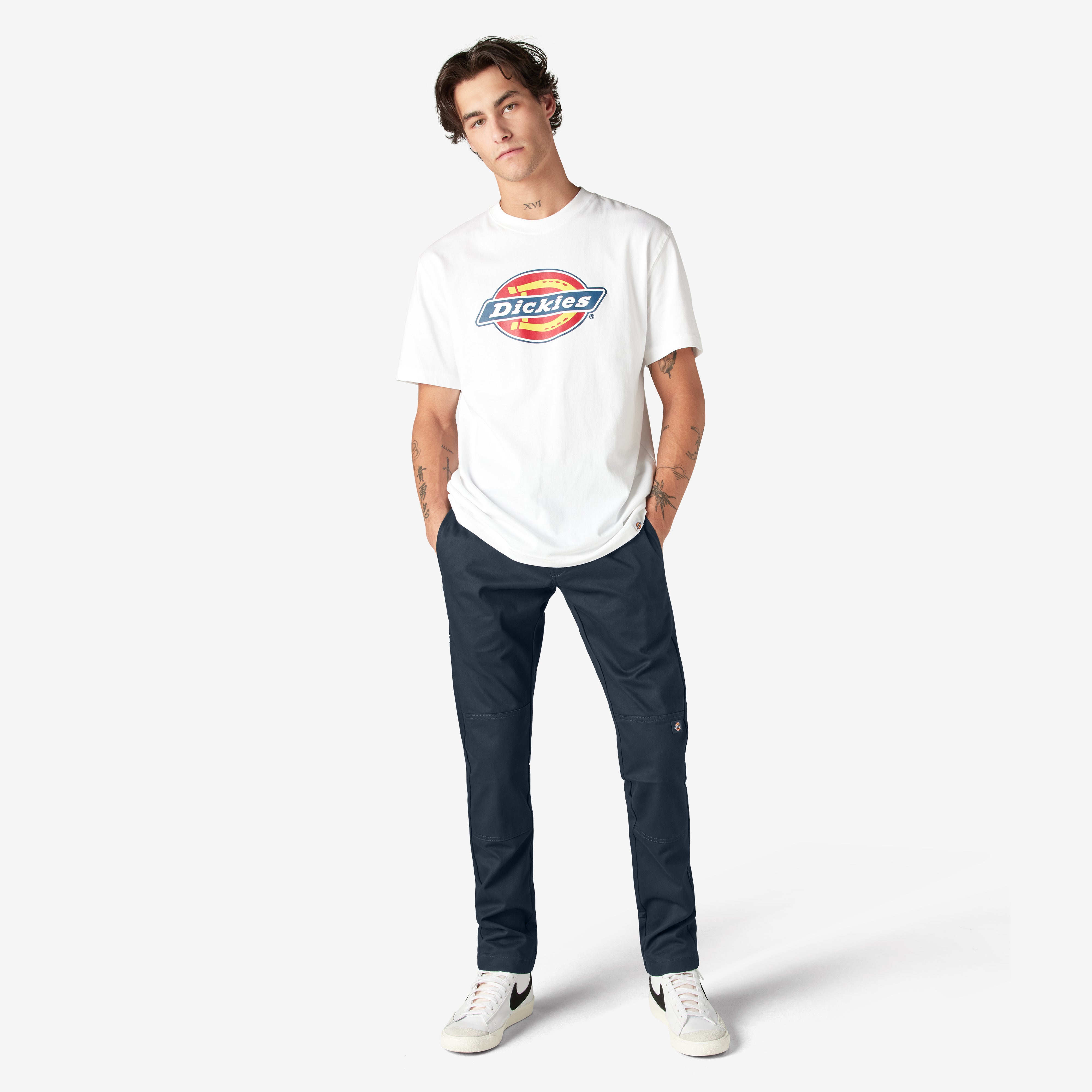 Dickies - Mens Loose Fit Double Knee Work Pants