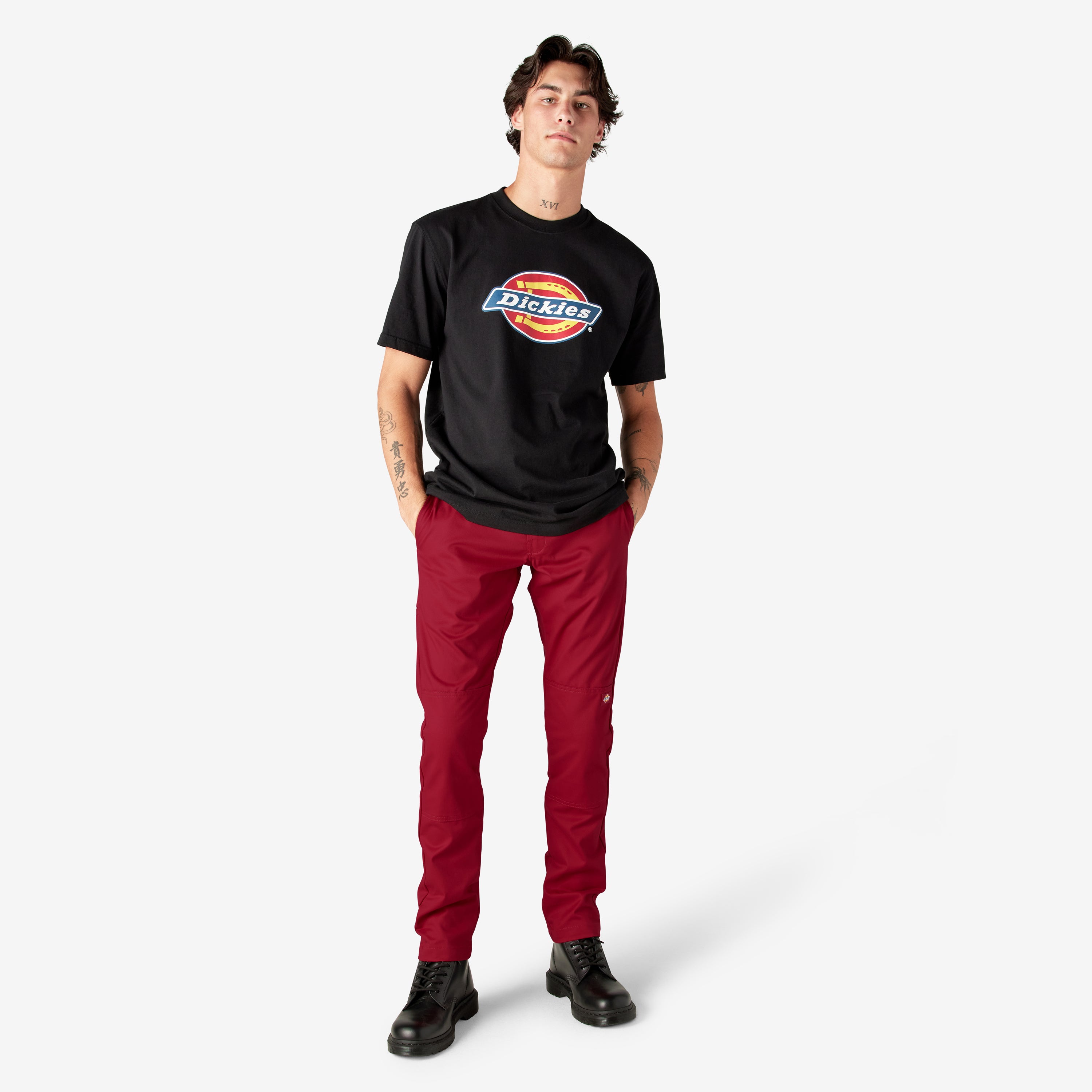 FLEX Skinny Fit Double Knee Work Pants | Dickies US