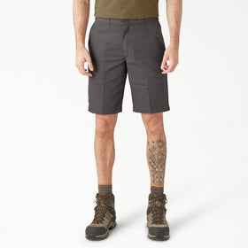 FLEX Relaxed Fit Work Shorts, 11" - Gravel Gray (VG) / 34