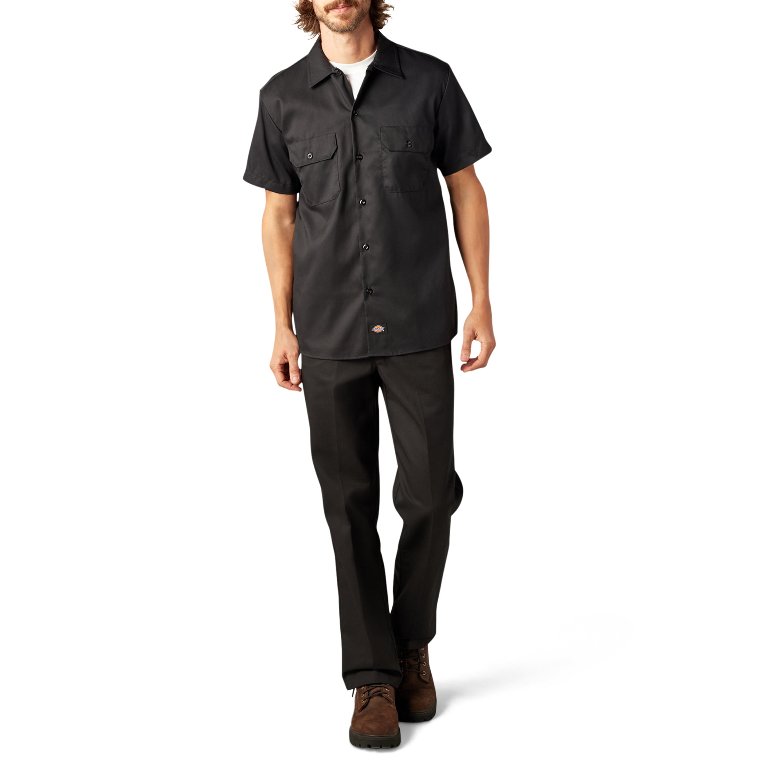 FLEX Slim Fit Short Sleeve Work Shirt | Dickies US