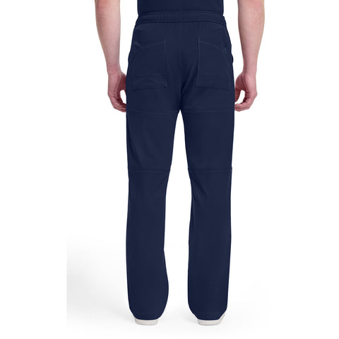 Men's Dynamix Zip Fly Cargo Scrub Pant - Navy - 2