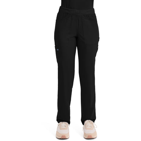 DK BALANCE Mid Rise Tapered Leg Pull-on Pant