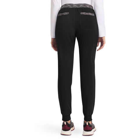 DK DYNAMIX Natural Rise Tapered Leg Jogger Pant