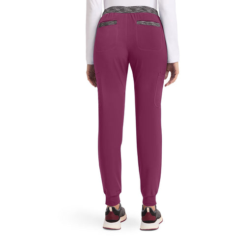 DK DYNAMIX Natural Rise Tapered Leg Jogger Pant