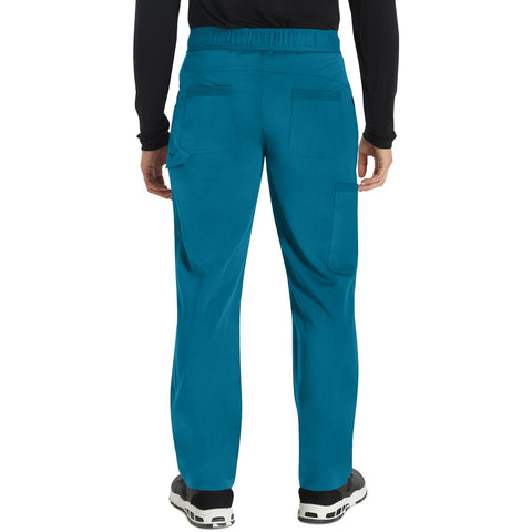 DK BALANCE Men's Mid Rise Straight Leg Pant