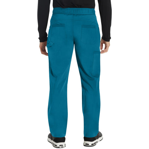 DK BALANCE Men's Mid Rise Straight Leg Pant