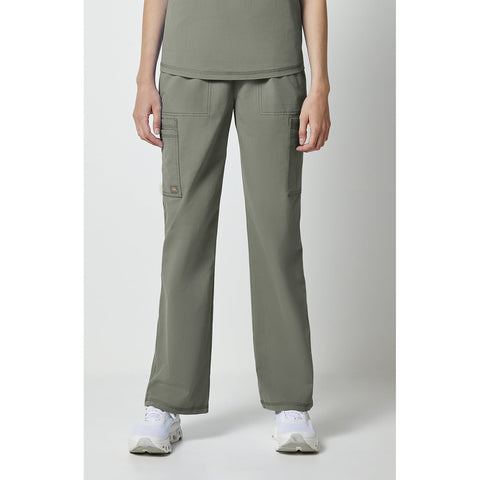 Women's Forge Straight Leg Scrub Cargo - Moonstone - 1